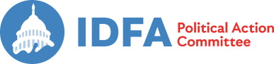 IDFA Political Action Committee horizontal logo